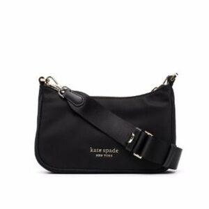 Kate Spade Black Sam Nylon Small Crossbody